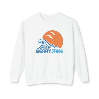 Retro Style Berry Jane Crewneck Beach Sweatshirt Sweatshirt Berry Jane