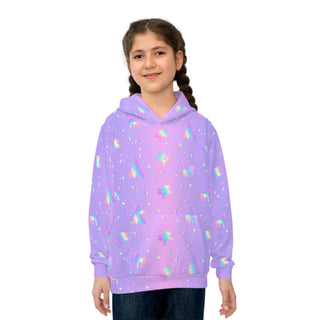 Girls Pastel Unicorn Hoodie Sweatshirt Girls Hoodies Berry Jane