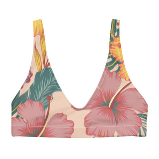 Recycled Bralette Bikini Top - Island Vibes Swimwear Berry Jane™