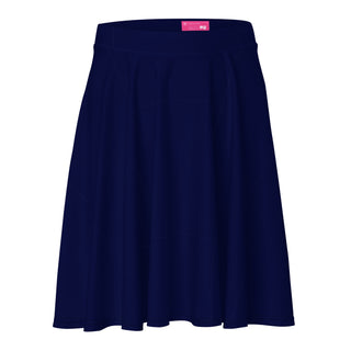 Women's Knee Length Cover-up Swim Skirt, Modest Swimwear, Navy Blue Swim Skirts Berry Jane™
