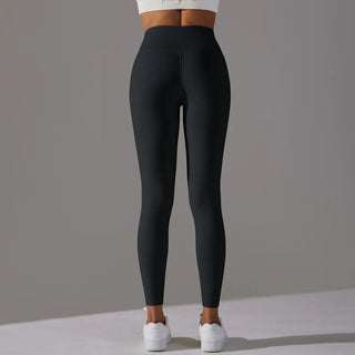 Women's UPF 50 Second Skin Yoga Activewear Pants, Black Yoga Leggings Berry Jane