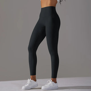 Women's UPF 50 Second Skin Yoga Activewear Pants, Black Yoga Leggings Berry Jane