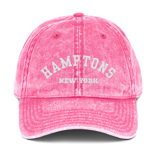 Acid Wash Hamptons New York Embroidered Baseball Cap Hats Berry Jane™