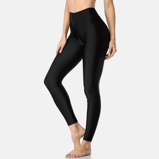 Women's Lined Swim Pants UPF 50+ Swim Leggings High Waisted, Black Swim leggings Berry Jane™
