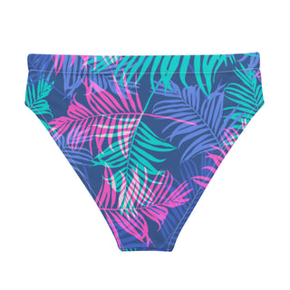 Women's High-Waist Bikini Bottom - Kai Floral Swimwear Berry Jane™