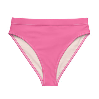 Recycled High-Waist Bikini Bottom, Cotton Candy Pink Swimsuit Bottoms Berry Jane™