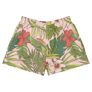 Women's 2.5" Lightweight Quick-Dry Swim SUP Shorts - Vintage Tropical Floral Shorts Berry Jane™