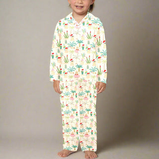 Toddler Christmas Pajamas, Beachy Mele Kalikimaka