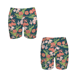 Women's Seychelles Floral 4.5" Inseam Swim Shorts w/Pockets Swim Shorts Berry Jane™