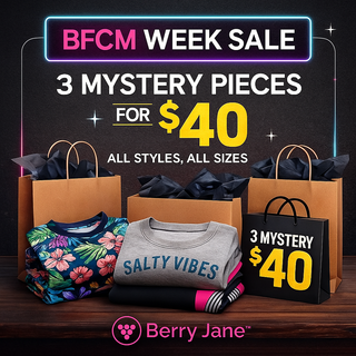 Mystery Grab Bag - 3 Pc. Assorted Styles Black Friday Cyber Monday Women's Clothing Berry Jane