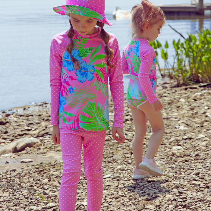 Girls UV Sun Clothing - UPF 50 Sun Suits, Swim Clothing For Girls ...