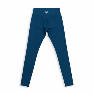 Women's Blue UPF 50+ Lined Swim Pants with Drawstring, Inner Brief Swim leggings Berry Jane™