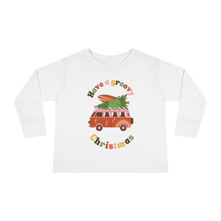 baby toddler 70s retro Christmas Holiday t-shirts
