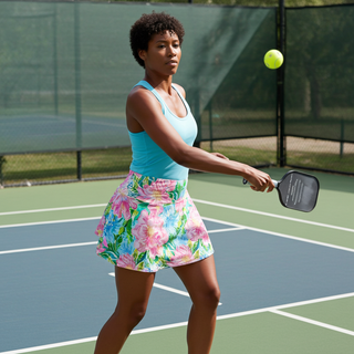 Women's Coquette Preppy Floral Active Golf Tennis Skort Skorts Berry Jane™