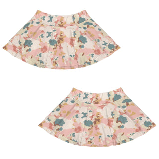 Cool Breeze Peach Camo High-Waist Double Layer Tennis Skirt Skorts Berry Jane™