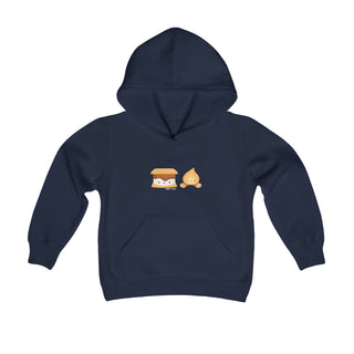 Berry Jane kids fall, autumn pullover hoodie, S'mores, Campfires, lakes