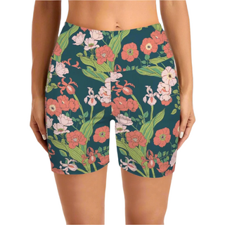 Women's Seychelles Floral 4.5" Inseam Swim Shorts w/Pockets Swim Shorts Berry Jane™