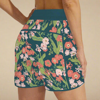 Seychelles 3" Floral Swim Shorts Board Shorts - Pockets, Lined boardshorts Berry Jane™