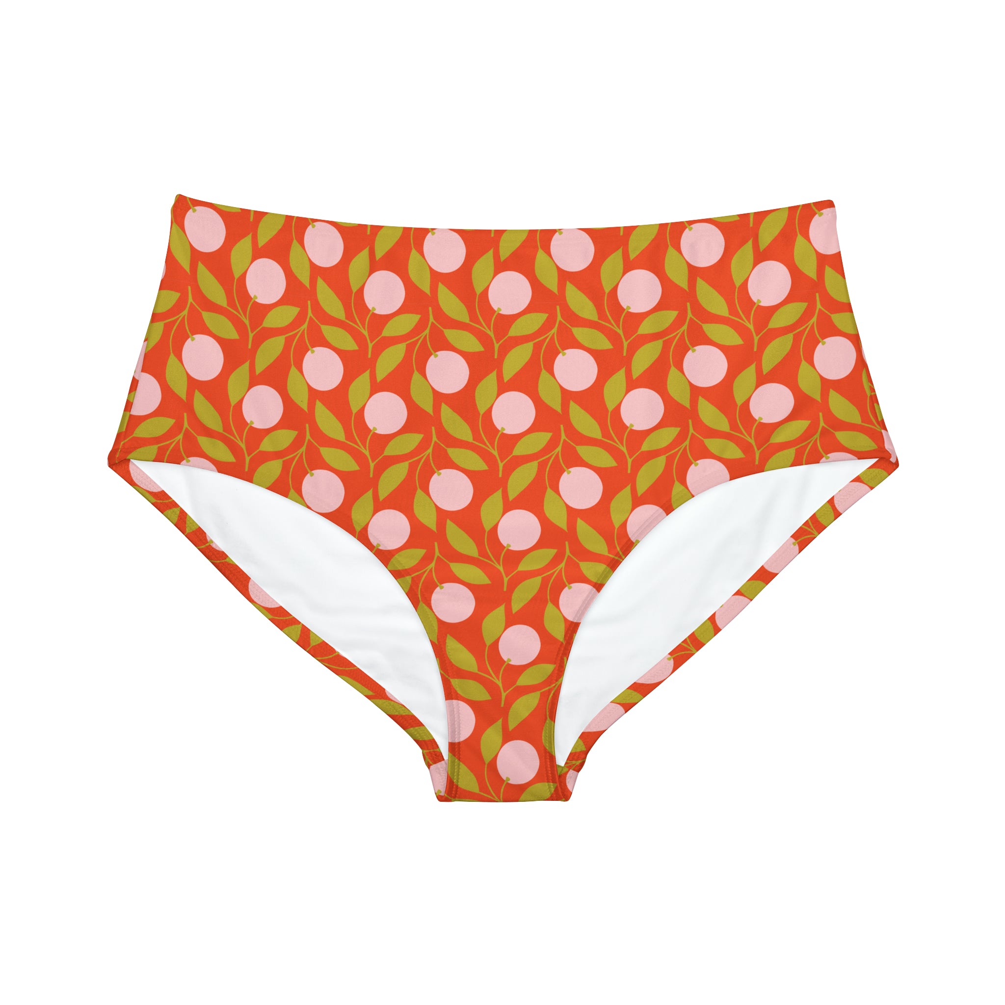 Mid-high waist bikini bottom