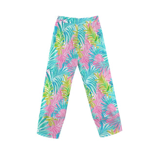 Women's Spring Cruise Cropped Pants, Los Cabos Floral Women's Casual Pants Berry Jane™