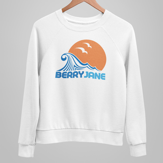 Retro Style Berry Jane Crewneck Beach Sweatshirt Sweatshirt Berry Jane