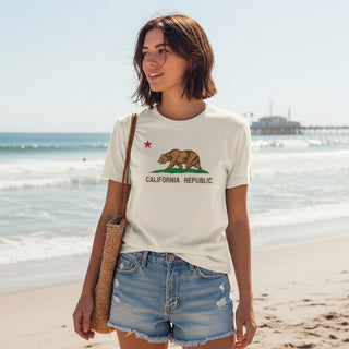California Republic Graphic Tee - Classic 100% Cotton T-Shirt T-Shirts Berry Jane™