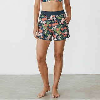 Seychelles 3" Floral Swim Shorts Shorts - Pockets, Lined board shorts Berry Jane™