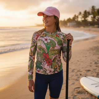 Pink Baseball Hat Berry Jane Embroidered Script Logo