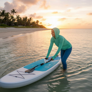 Women's UPF Lightweight Sun Protection Shirt w/Hoodie