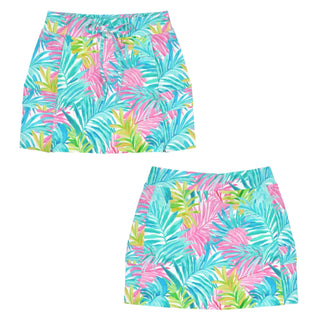 Women's Pocket Active Sport Skort Golf, Los Cabos Floral Skorts Berry Jane™