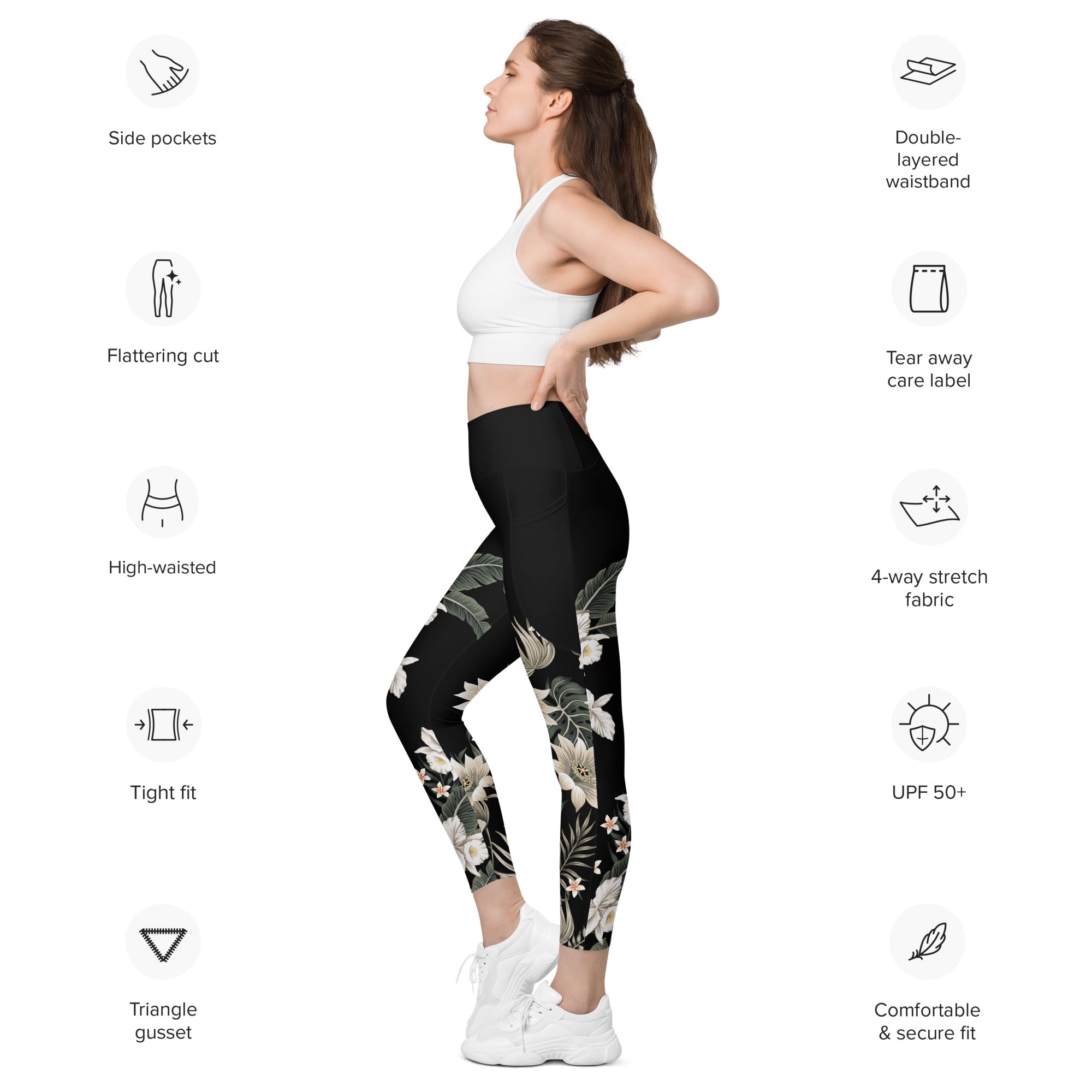 All Over Print 7/8 Women's Tights