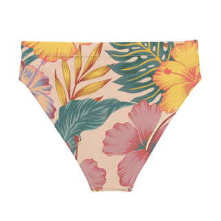 Womens Recycled High Waist Bikini Bottom - Island Vibes Swimsuit Bottoms Berry Jane™