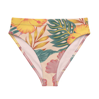 Womens Recycled High Waist Bikini Bottom - Island Vibes Swimwear Berry Jane™