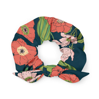 Seychelles Floral Recycled Scrunchie Scrunchies Berry Jane™