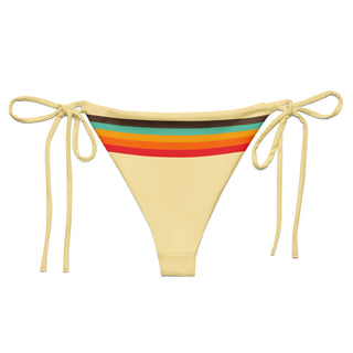 Women's 70s Vintage Vibes Mellow Yellow Stripe Bikini Bottom Swim Bottoms Berry Jane™