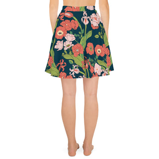 Women's Cover-up Swim Skirt, Modest Swimwear, Seychelles Floral Swim Skirts Berry Jane™
