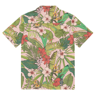 Men's Vintage Tropical Floral Hawaiian Beach Shirt Men's Shirts Berry Jane™
