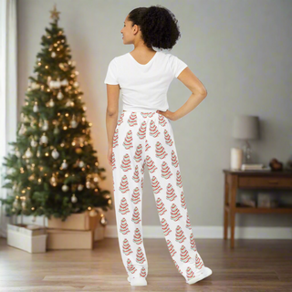 Christmas Tree Cake Pajama Lounge Pants, Unisex Pajama Pants Berry Jane™