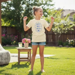 Kids Cute 'Dilly-Dallying' Short Sleeve T-Shirt Kids T-Shirts Berry Jane™