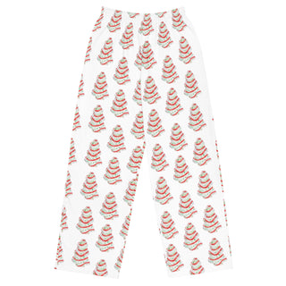 Christmas Tree Cake Pajama Lounge Pants, Unisex Pajama Pants Berry Jane™