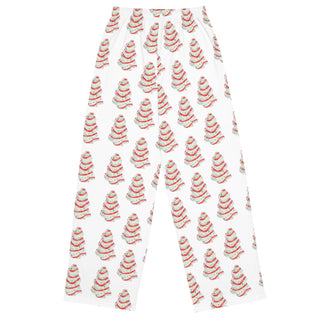 Christmas Tree Cake Pajama Lounge Pants, Unisex Pajama Pants Berry Jane™