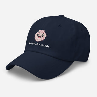 Happy as a Clam Cute Baseball Cap Dad Hat Hats Berry Jane™