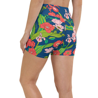 women's 5" Floral swim shorts, swim coverup, seychelles floral remix