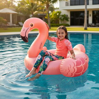 Girls (2T-7) UPF 50+ Swim Leggings, Seychelles Floral