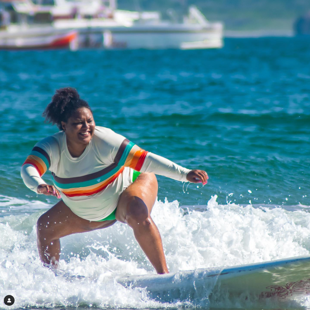 Women's Long Sleeve Rash Guard UPF 50 Sun Shirt, Surf Paddle board - V ...
