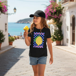 Kids "La Vita Al Limone" T-Shirt – The Lemon Life, Summer Vibes, 100% Cotton