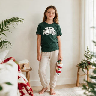 Kids Mele Kalikimaka Hawaiian Christmas T-Shirt