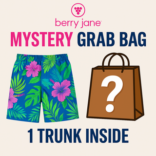 Mystery Grab Bag – Men's UPF Swim Trunks Mens Swim Trunks Berry Jane