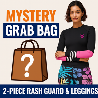 Mystery Grab Bag - 2 Pc. Women's Rash Guard & Leggings Women's Clothing Berry Jane