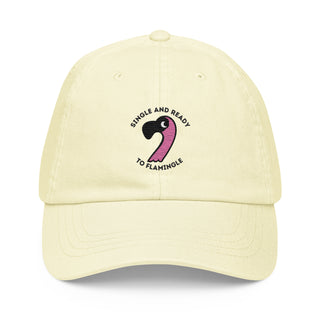 Single, Mingle Flamingo Pastel Baseball Hat Hats Berry Jane™